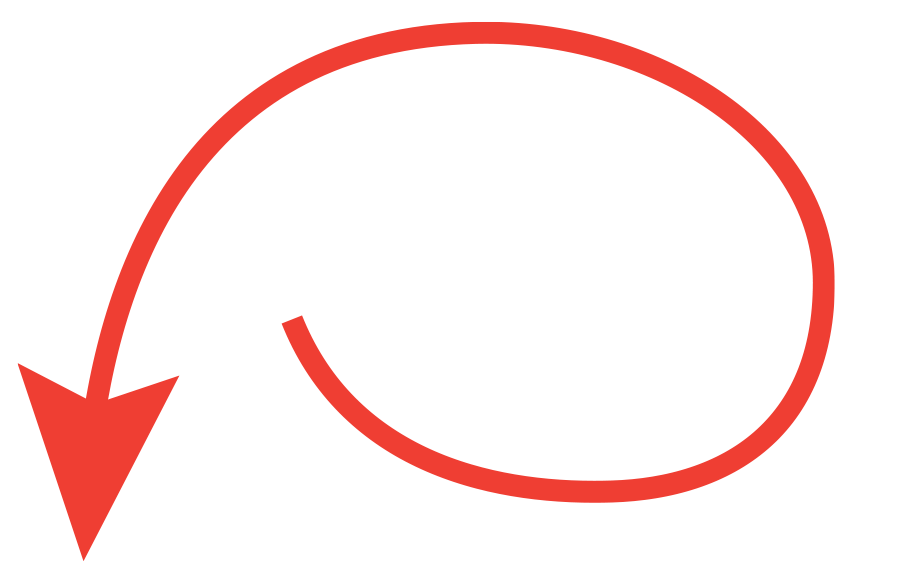 Universal Cement circular red arrow