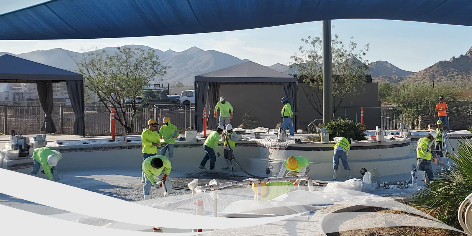 Universal Cement Commerccial Options page banner - Applicators with trowels