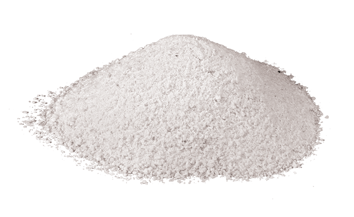 Plaster mix with 98% ultra-white marble sand